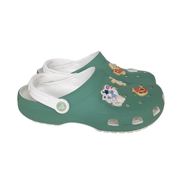 Disney Crocs Flower & Garden Clogs 2023 Snow White Figment Orange Bird Sz 9 - Picture 4 of 9